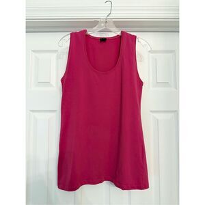 Pauw Amsterdam Fuchsia Pink Sleeveless Cotton Blend Tank Top Size 3 Large